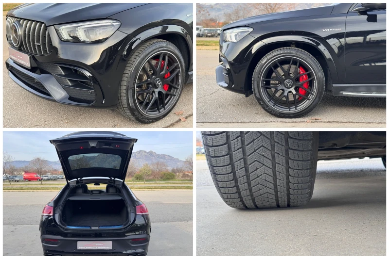 Mercedes-Benz GLE 63 S AMG Coupe 4MATIC+ * Carbon* HUD* Panorama* Burmester* , снимка 15 - Автомобили и джипове - 52845596