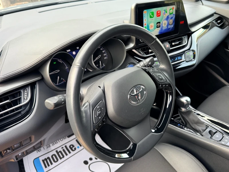 Toyota C-HR CLUB* BiTone* 54000КМ!* В ГАРАНЦИЯ!* ОБСЛУЖЕНА* FA, снимка 10 - Автомобили и джипове - 52932686