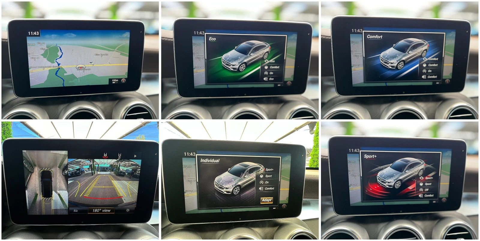 Mercedes-Benz GLC 250 COUPE/AMG LINE/BURMESTER/360/HEAD UP/ | Mobile.bg   11