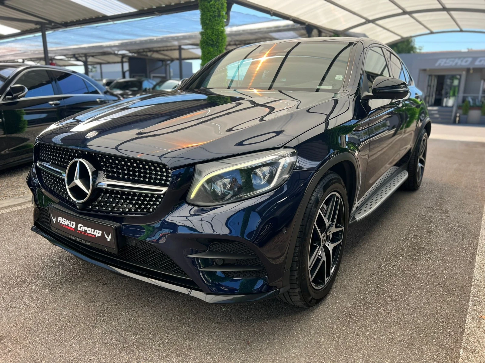 Mercedes-Benz GLC 250 COUPE/AMG LINE/BURMESTER/360/HEAD UP/ | Mobile.bg   1