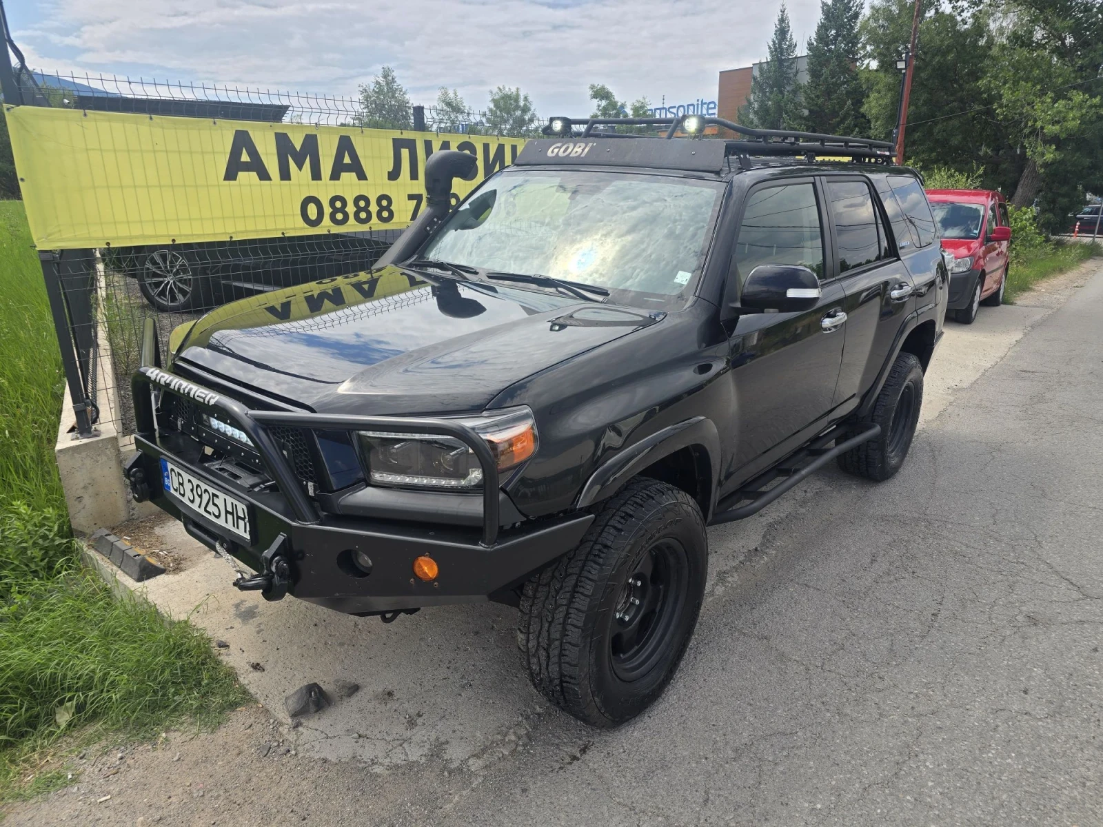 Toyota 4runner OFFROAD/LEBEDKA