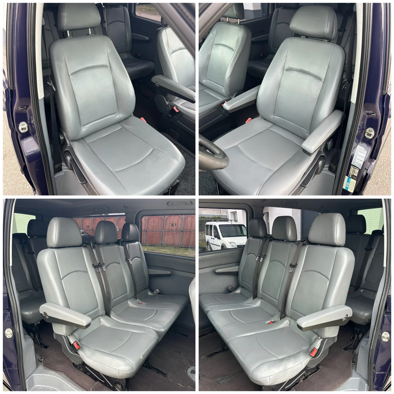 Mercedes-Benz Vito 2.2CDI 150hp 8места Long Италия, снимка 15 - Бусове и автобуси - 54610080