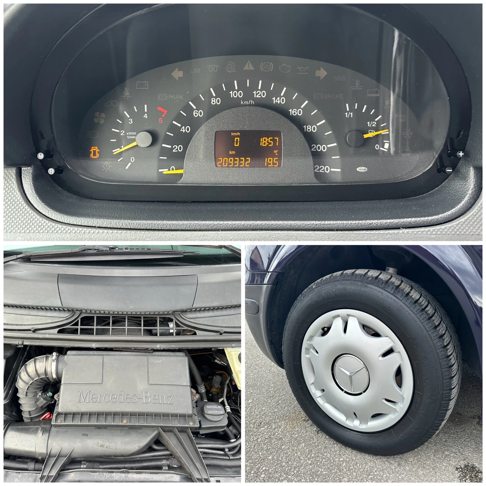 Mercedes-Benz Vito 2.2CDI 150hp 8места Long Италия, снимка 17 - Бусове и автобуси - 54610080