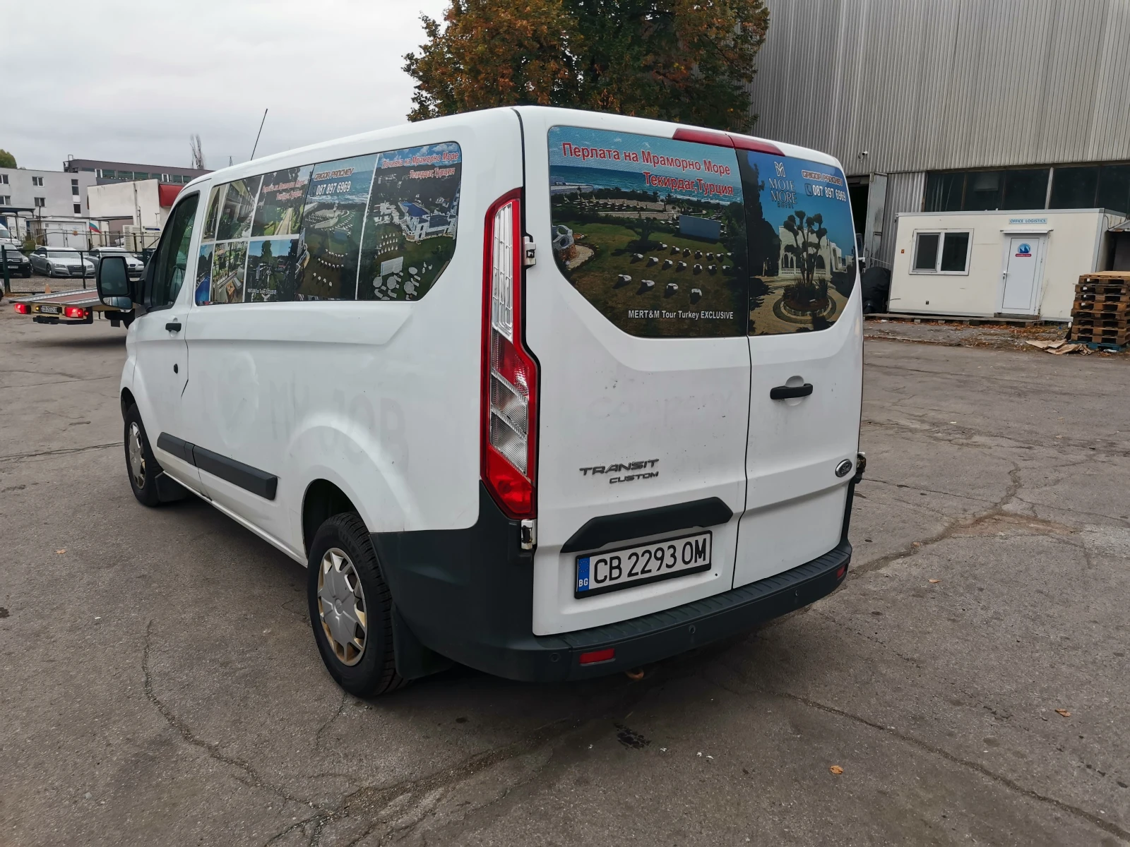 Ford Transit Custom 8+ 1, снимка 3 - Бусове и автобуси - 56680263