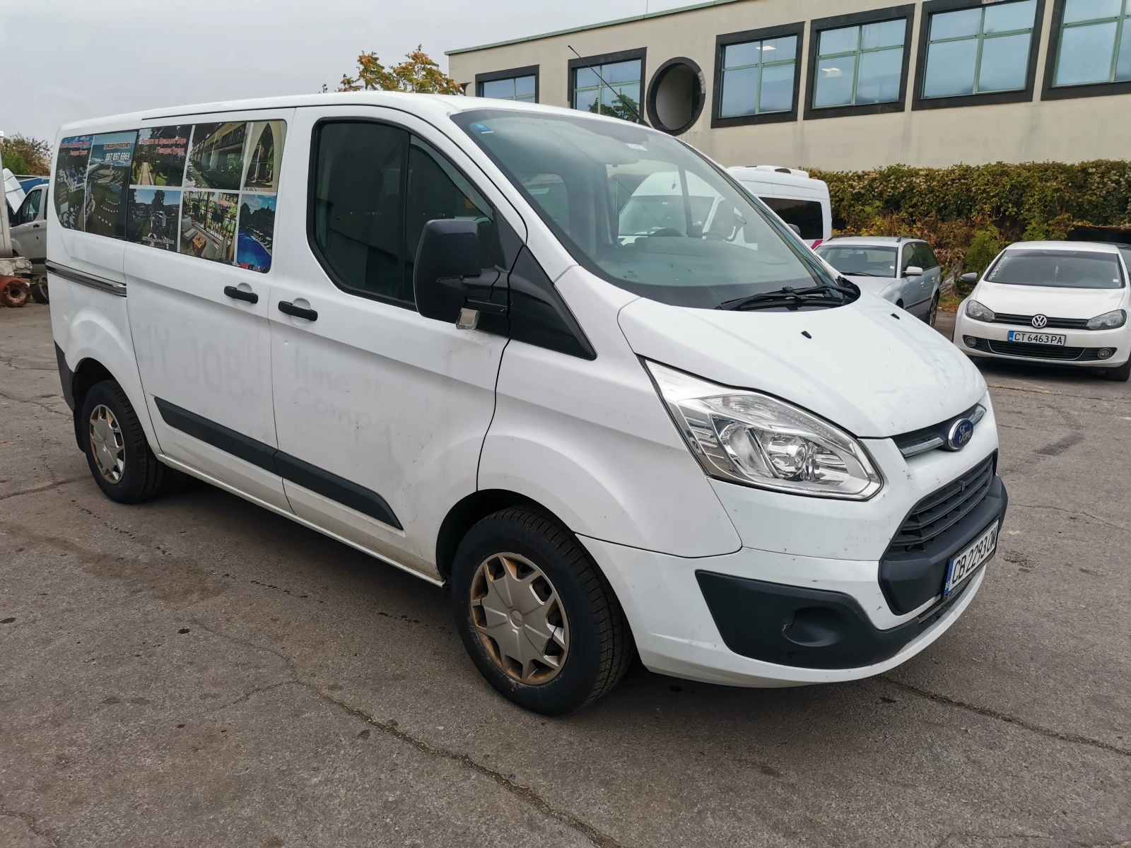 Ford Transit Custom 8+ 1, снимка 6 - Бусове и автобуси - 56680263