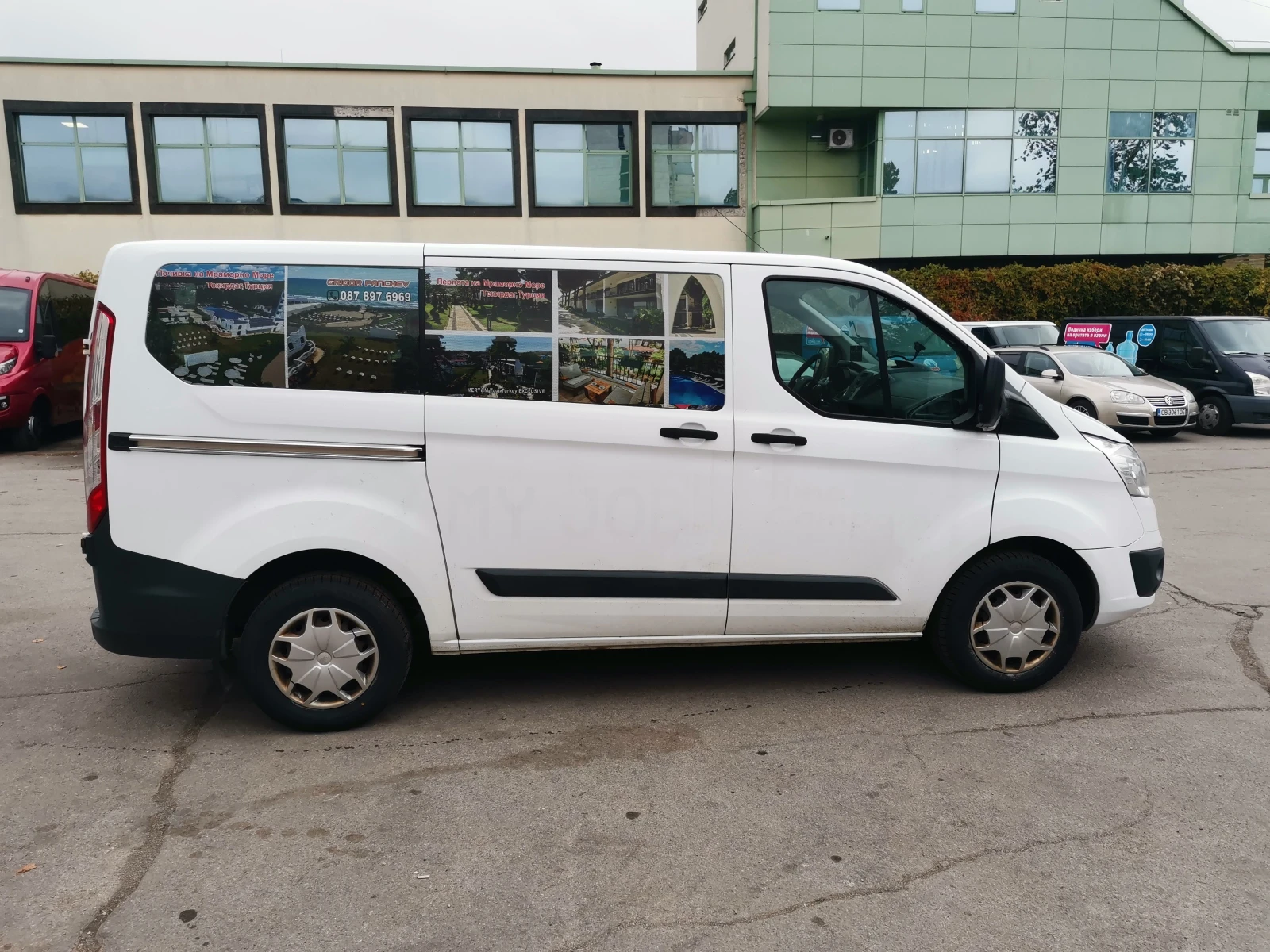 Ford Transit Custom 8+ 1, снимка 5 - Бусове и автобуси - 56680263