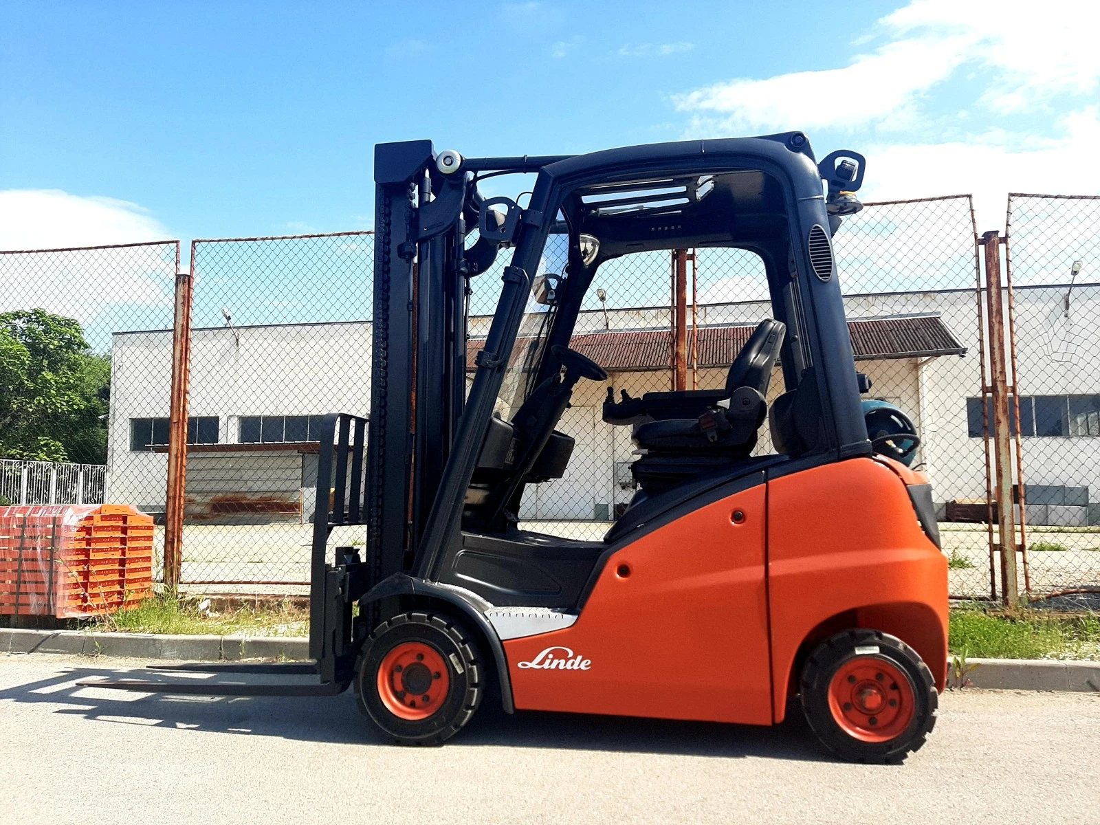 Мотокар Linde, снимка 1