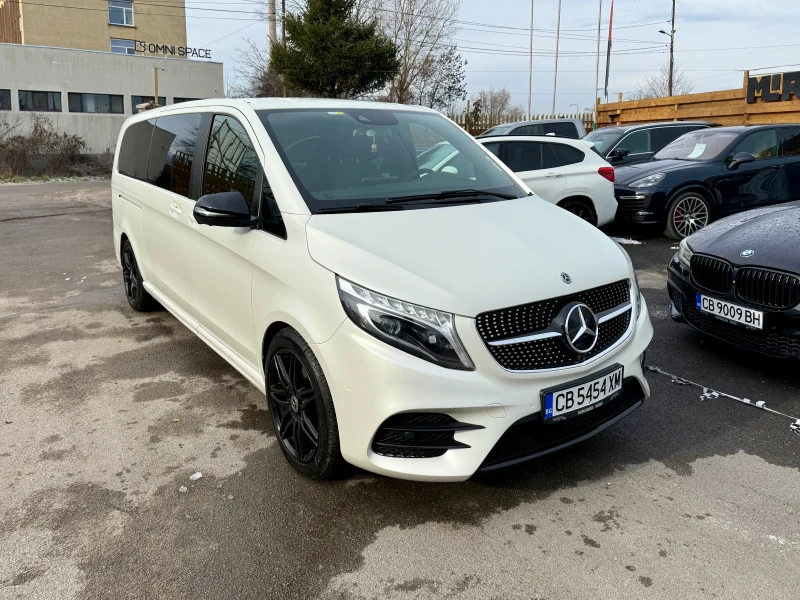 Mercedes-Benz V 300 LONG AMG 4-matic 360* Burmester, снимка 1 - Автомобили и джипове - 48440345