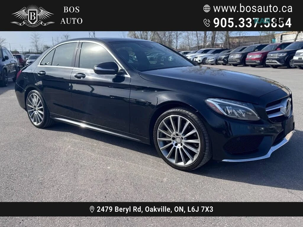 Mercedes-Benz C 400 4MATIC* LUXURY* HEAD-UP* АвтоКредит(ЦЕНА ДО БГ), снимка 3 - Автомобили и джипове - 54779122