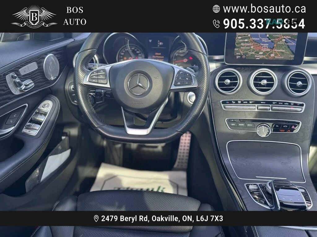 Mercedes-Benz C 400 4MATIC* LUXURY* HEAD-UP* АвтоКредит(ЦЕНА ДО БГ), снимка 10 - Автомобили и джипове - 54779122