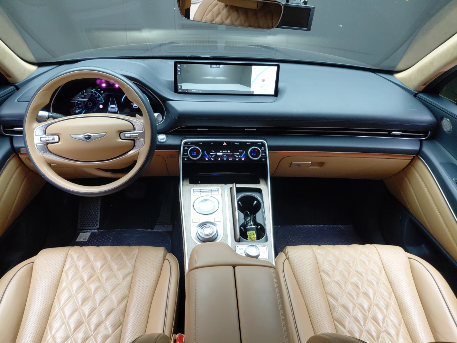 Genesis GV80 2.5* ЕЛ. БАГАЖНИК* HUD* ОБДУХВАНЕ* 360* КРАЙНА ЦЕН, снимка 7 - Автомобили и джипове - 55367082