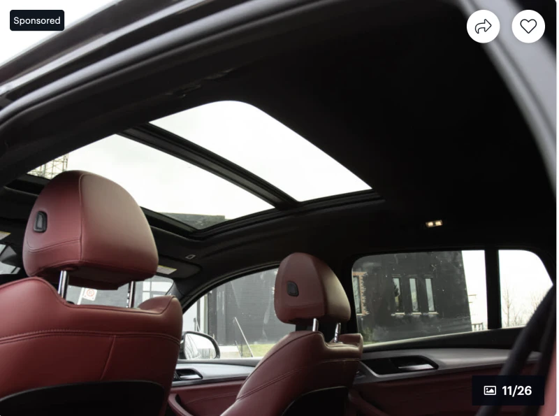 BMW X4 360КАМЕРА* МЪРТВА* ТОЧКА* ПОДГРЕВ* ПАНОРАМА* , снимка 16 - Автомобили и джипове - 52973499