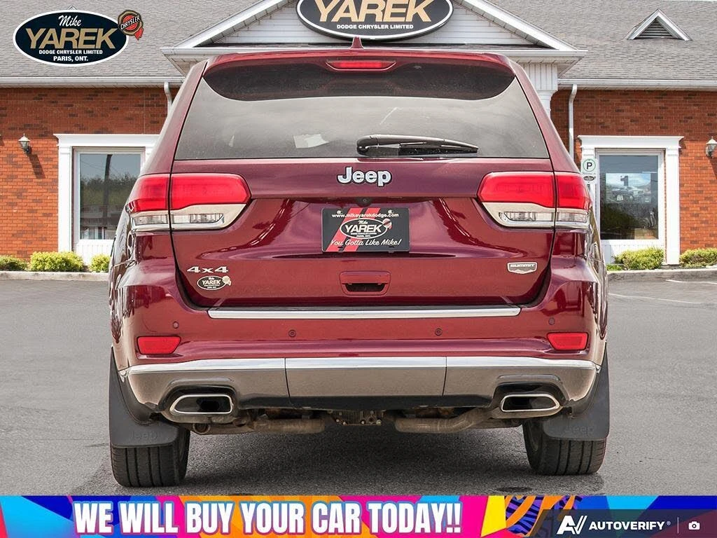 Jeep Grand cherokee 2017 Jeep Grand Cherokee Summit 4WD, снимка 4 - Автомобили и джипове - 54867991