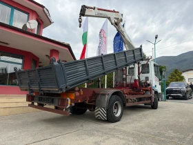 Iveco Eurocargo 100E15* Тристранен самосвал + Кран 3.100kg, снимка 12