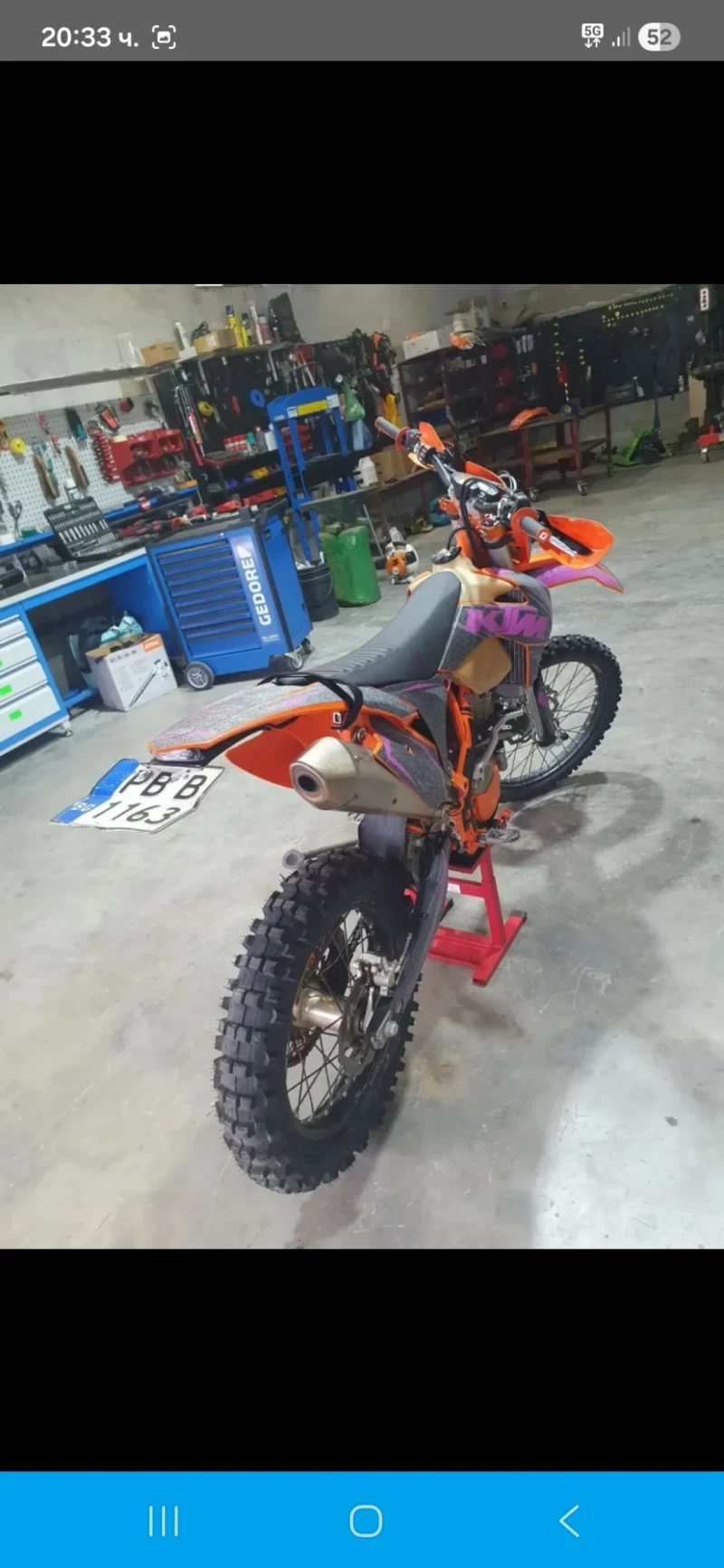 Ktm 350 Exc350f six days, снимка 14 - Мотоциклети и мототехника - 53262648