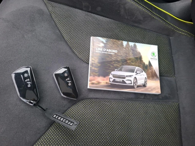 Skoda Enyaq RS  Mamba Green Лизинг, снимка 9 - Автомобили и джипове - 53427630