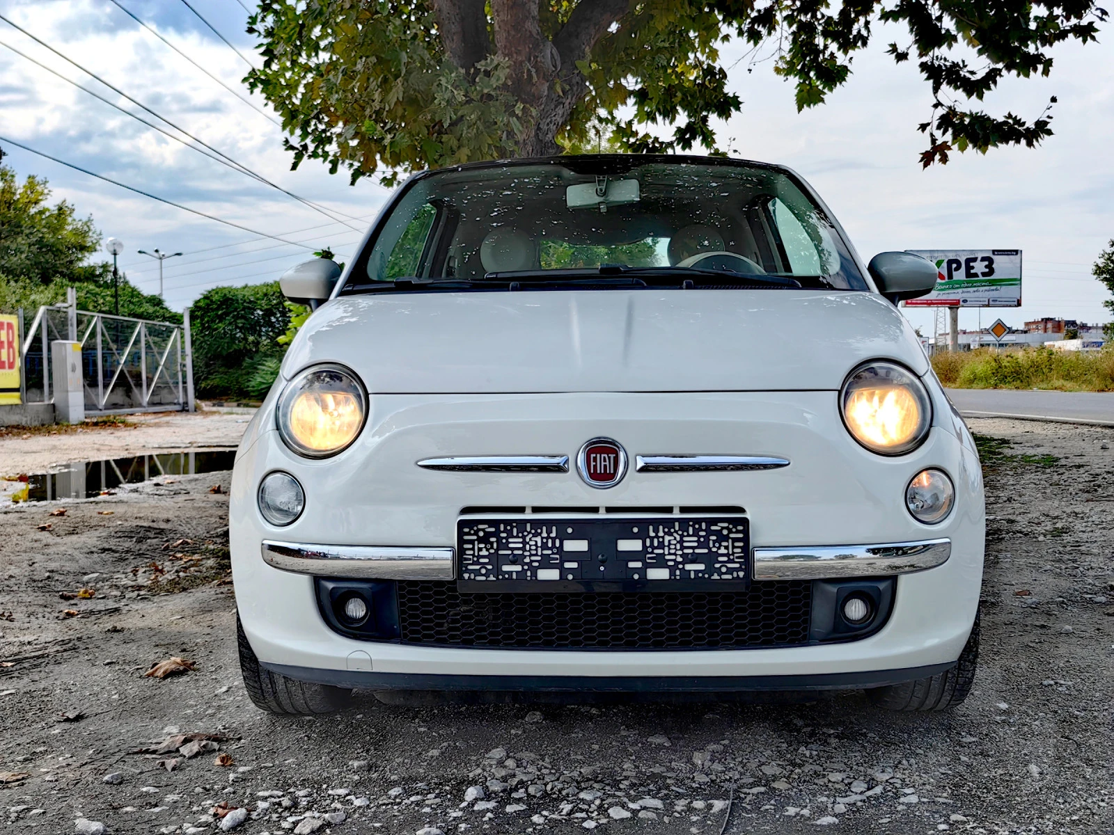 Fiat 500 1.3 ДИЗЕЛ 75 К.С. БЕЗ ЗАБЕЛЕЖКИ, УНИКАЛЕН! - изображение 2