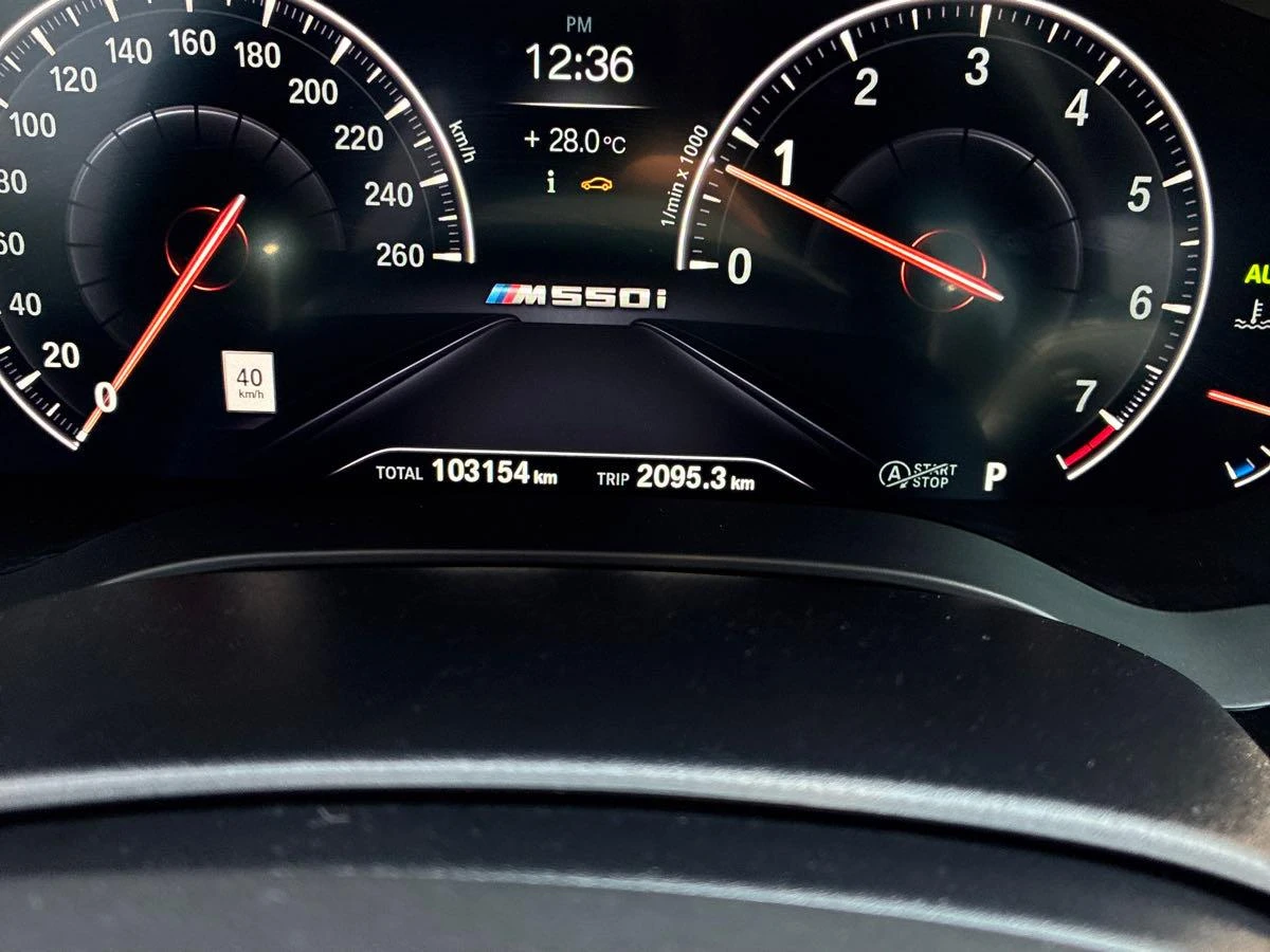 BMW 550 M550i xDrive* Авто финансиране* Карфакс - изображение 8