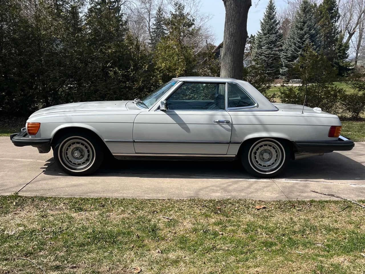 Mercedes-Benz SL 380SL/CARFAX/ Автомат, снимка 3 - Автомобили и джипове - 53967885