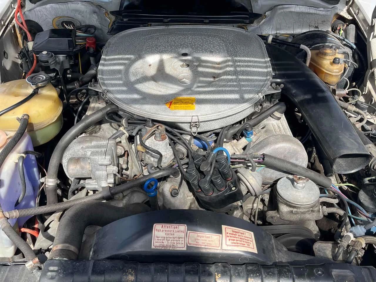 Mercedes-Benz SL 380SL/CARFAX/ Автомат, снимка 11 - Автомобили и джипове - 53967885