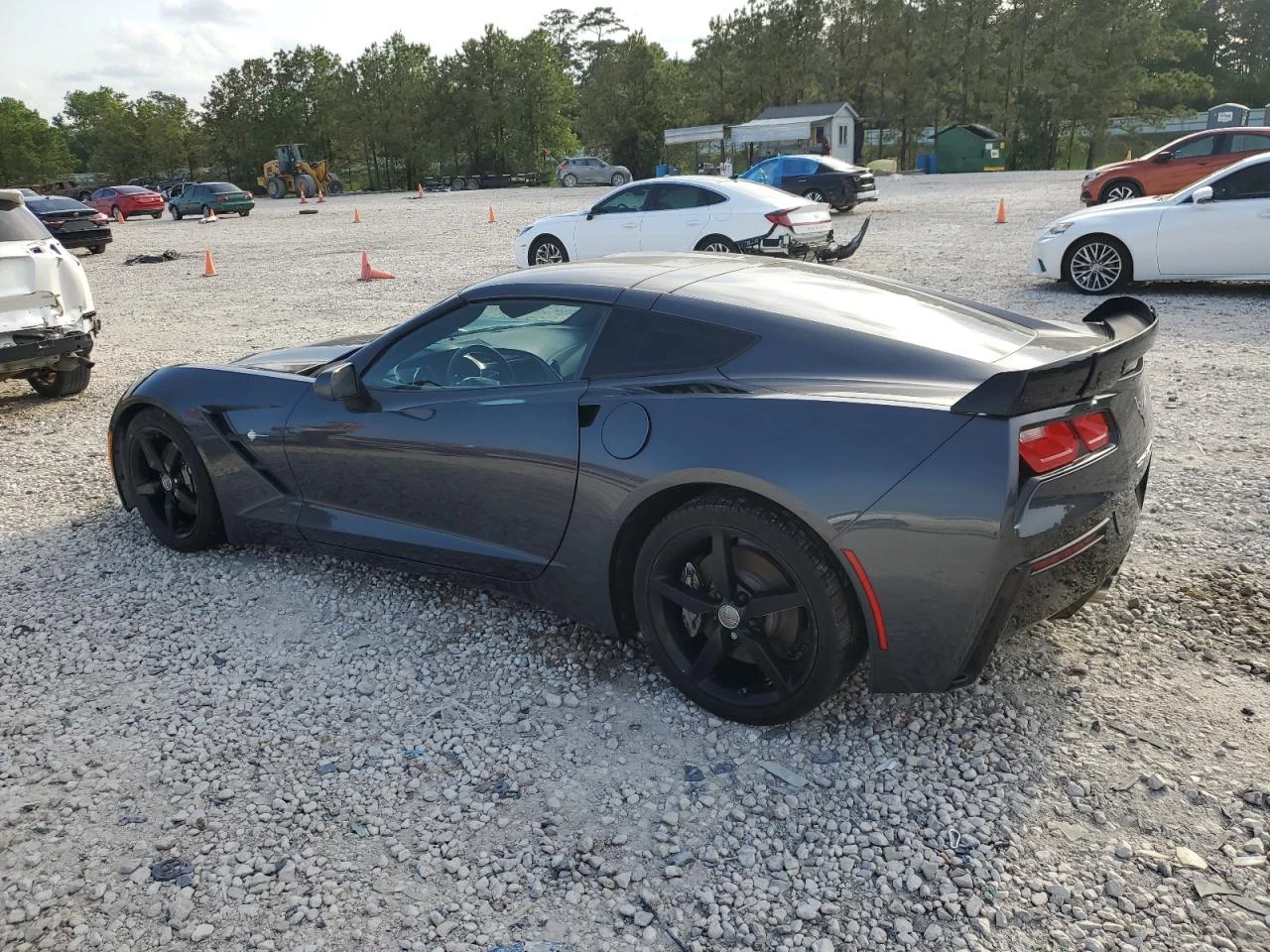 Chevrolet Corvette 1LT* V8* КОЖА* TARGA, снимка 2 - Автомобили и джипове - 54867781