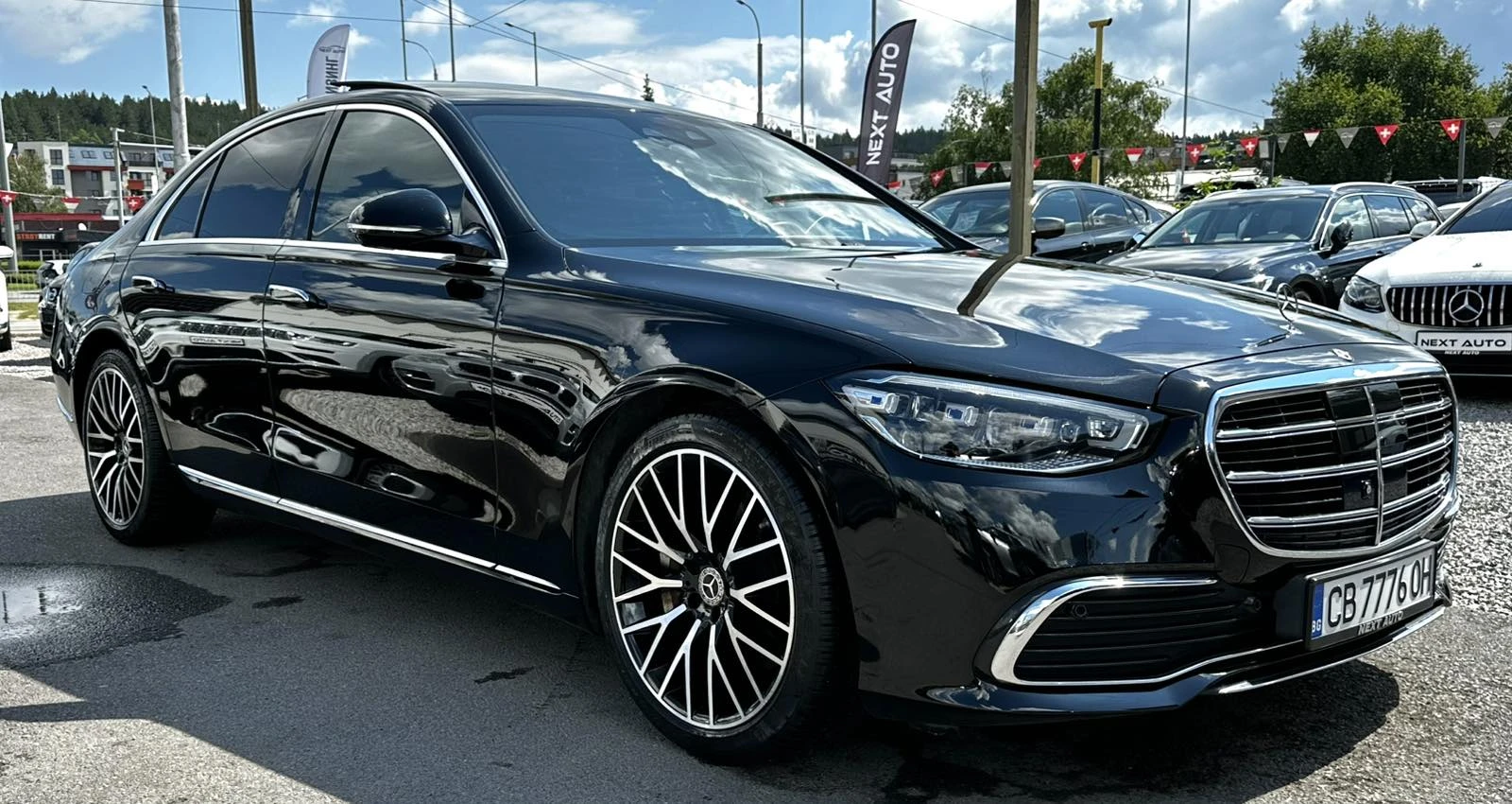 Mercedes-Benz S 350 D 286HP HUD PANO BURMESTER 360'3D CAM DISTRONI, снимка 3 - Автомобили и джипове - 55223357
