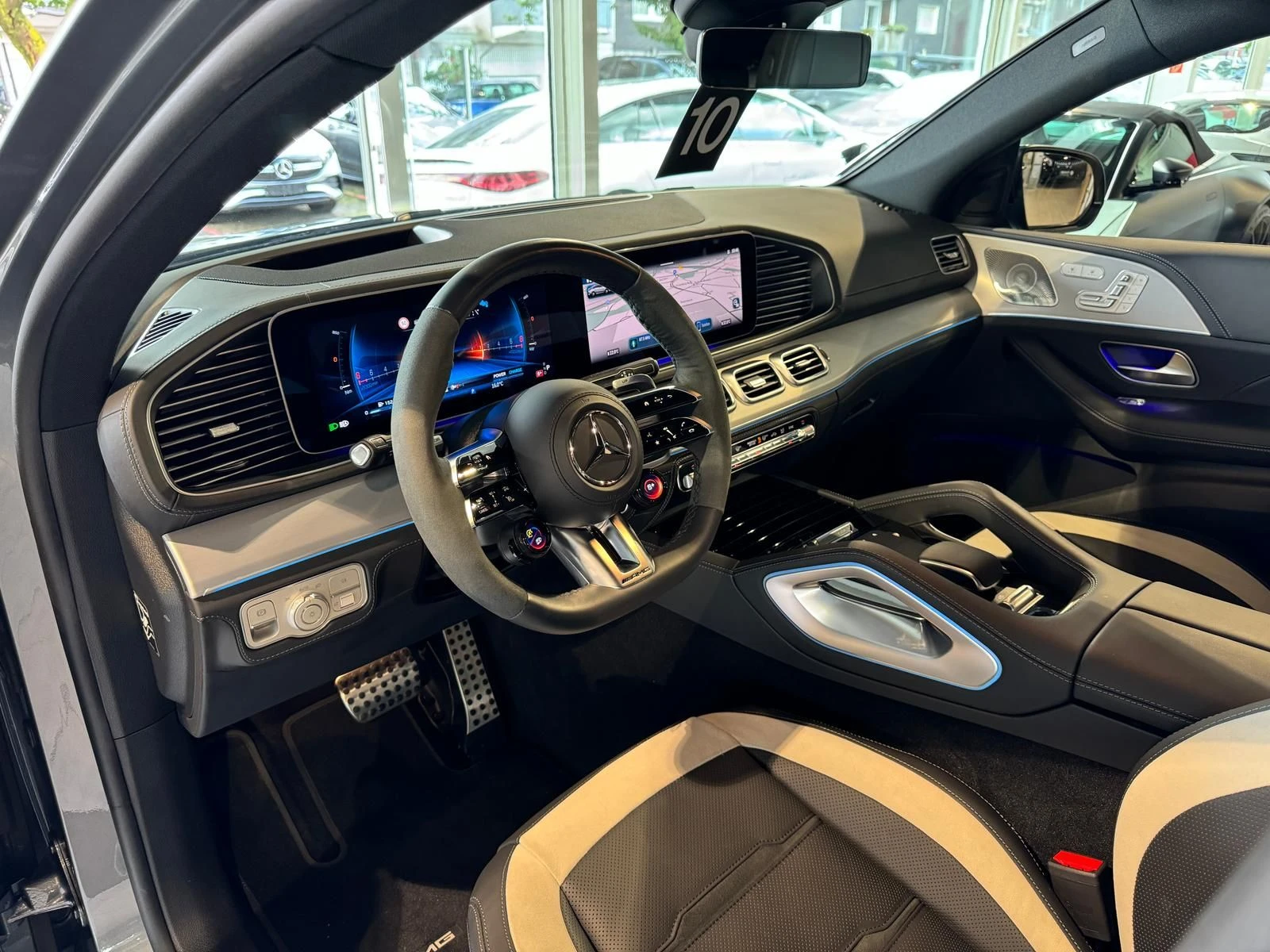 Mercedes-Benz GLE 63 S AMG /FACELIFT/COUPE/NIGHT/PANO/BURM/ACTIVE RIDE/22/HUD - изображение 10