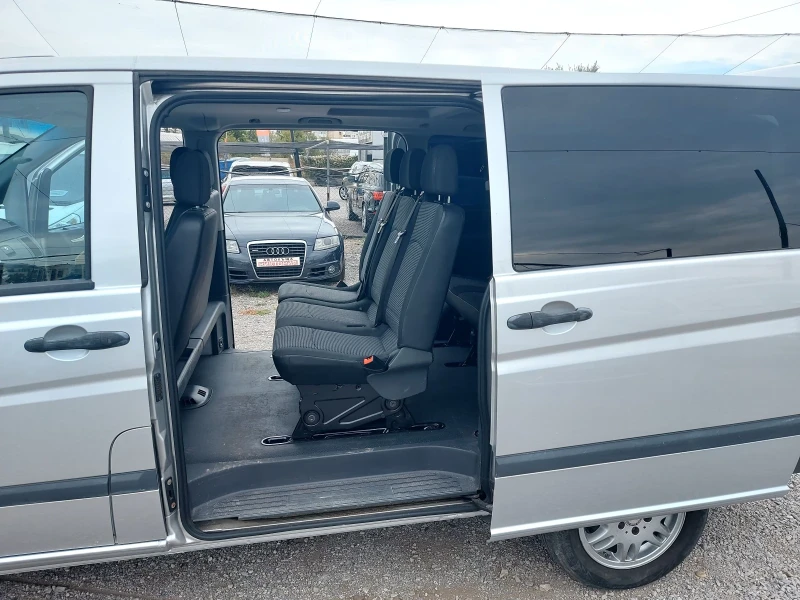 Mercedes-Benz Vito 116/2.2/CDI/163kc/4x4/Автомат/Климатик/ 9 места, снимка 12 - Бусове и автобуси - 51835719