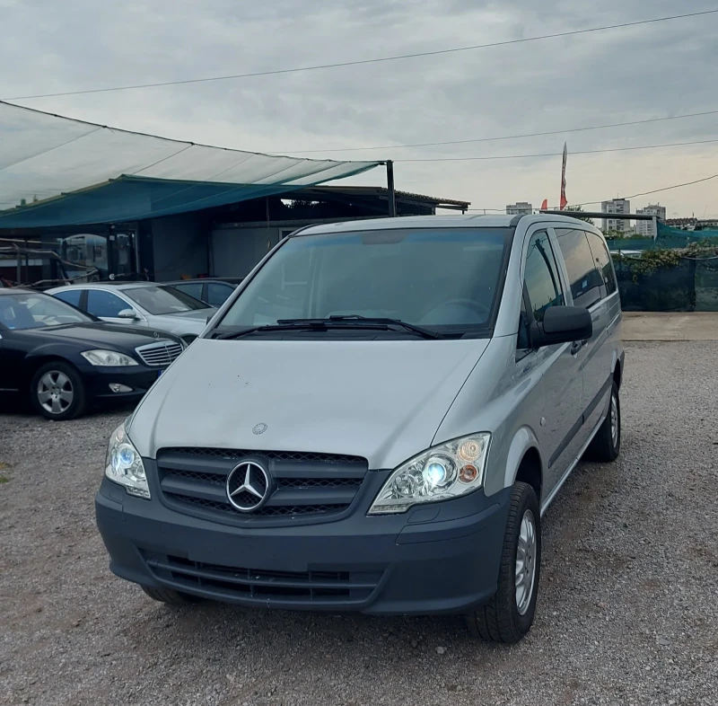 Mercedes-Benz Vito 116/2.2/CDI/163kc/4x4/Автомат/Климатик/ 9 места, снимка 2 - Бусове и автобуси - 51835719