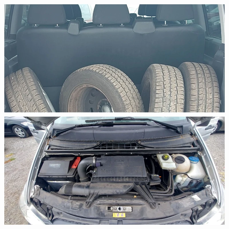 Mercedes-Benz Vito 116/2.2/CDI/163kc/4x4/Автомат/Климатик/ 9 места, снимка 16 - Бусове и автобуси - 51835719