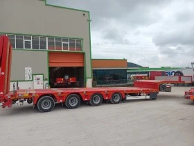 Полуремарке Kaessbohrer K.SLA; 4-оси; разтегаемо; двойни хидравлични рампи, снимка 4