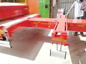 Полуремарке Kaessbohrer K.SLA; 4-оси; разтегаемо; двойни хидравлични рампи, снимка 12