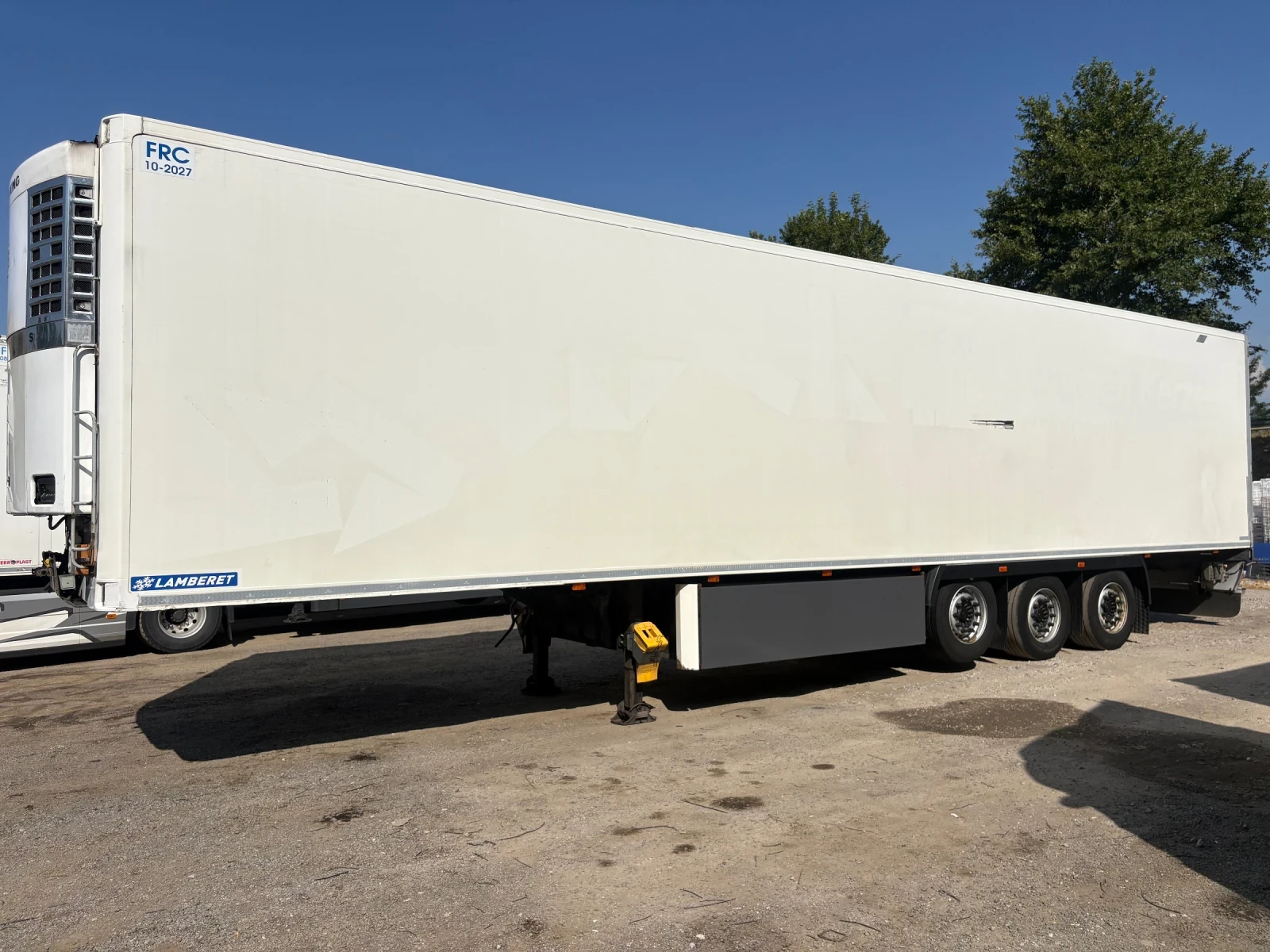 Полуремарке Schmitz Lamberet Sr 2, снимка 3 - Ремаркета - 55211078