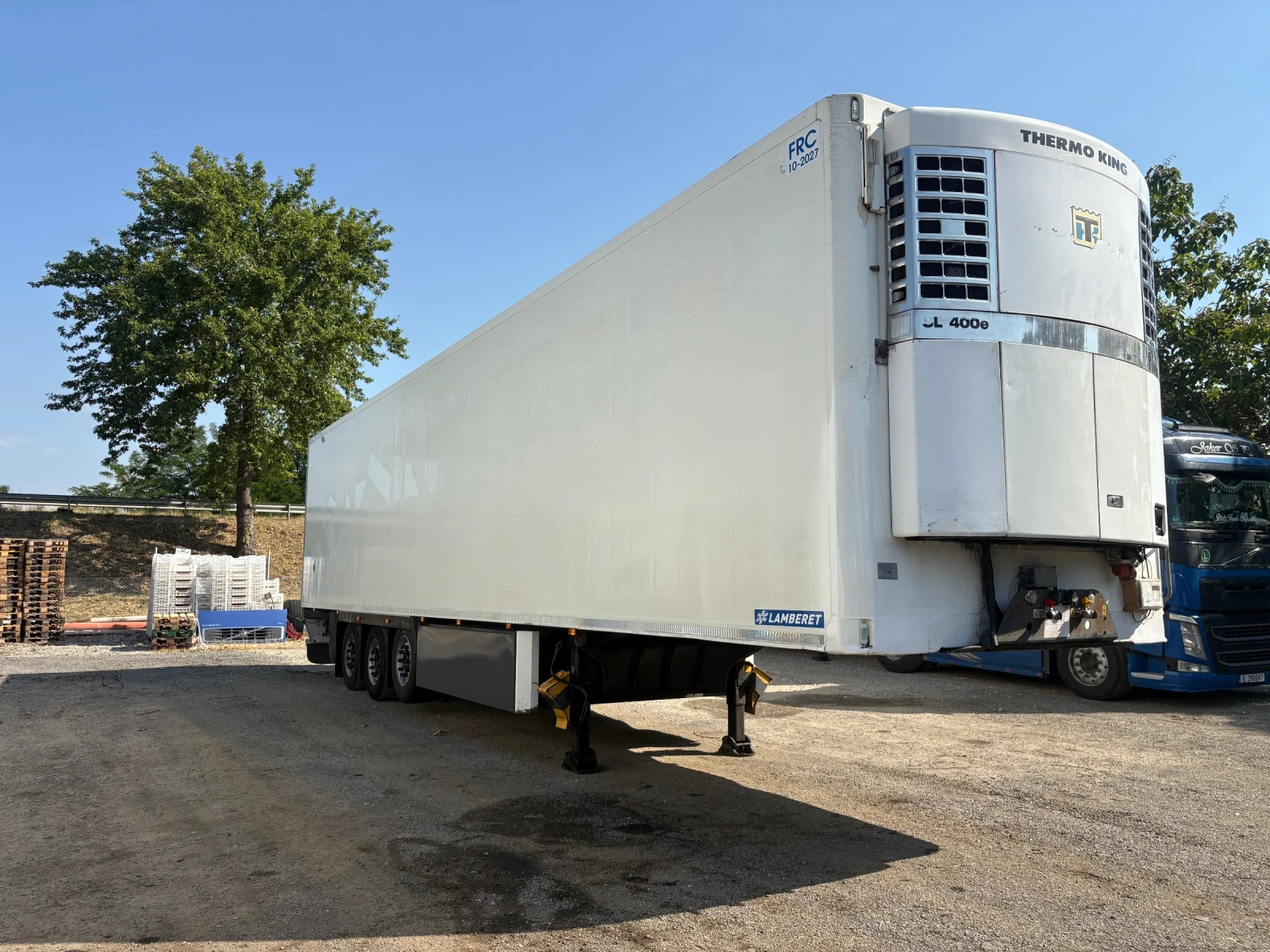 Полуремарке Schmitz Lamberet Sr 2, снимка 6 - Ремаркета - 55211078