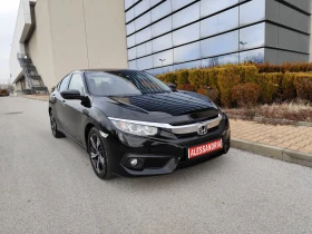 Honda Civic 1, 6 ДИЗЕЛ, АВТОМАТ, КСЕНОН, ЛЕД, НАВИ, КАМЕРА, снимка 2