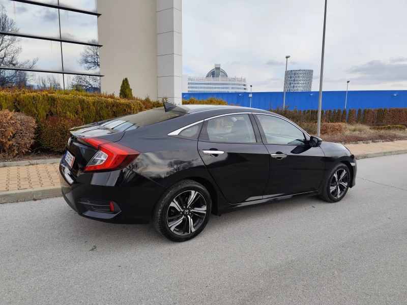 Honda Civic 1, 6 ДИЗЕЛ, АВТОМАТ, КСЕНОН, ЛЕД, НАВИ, КАМЕРА, снимка 14 - Автомобили и джипове - 52435788