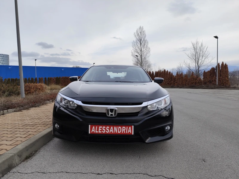 Honda Civic 1, 6 ДИЗЕЛ, АВТОМАТ, КСЕНОН, ЛЕД, НАВИ, КАМЕРА, снимка 2 - Автомобили и джипове - 52435788
