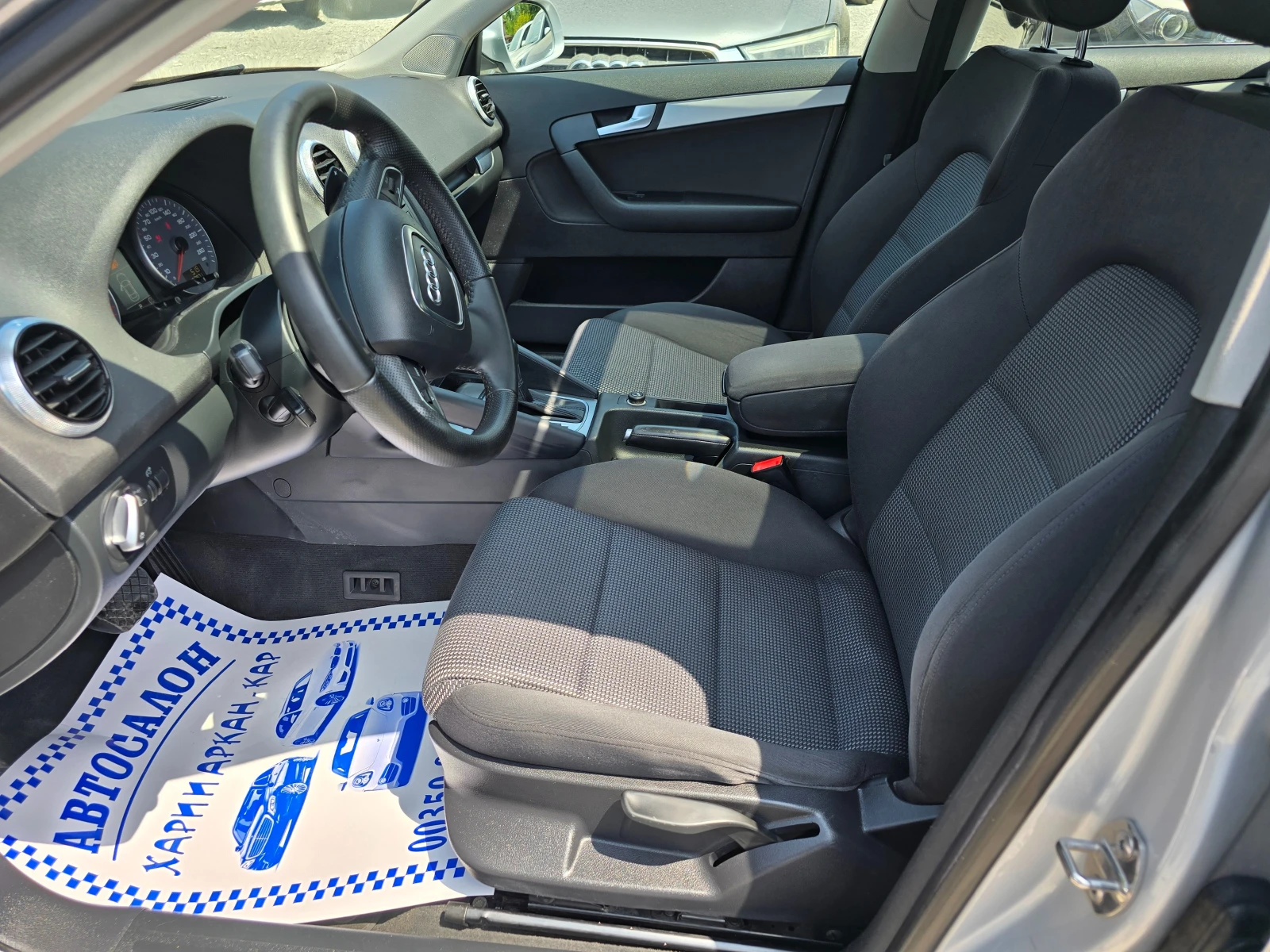 Audi A3 SPORTBAC-1.6TDI-ЕВРО 5В-S-LINE-ПАНОРАМА-АВТОМАТ - изображение 9