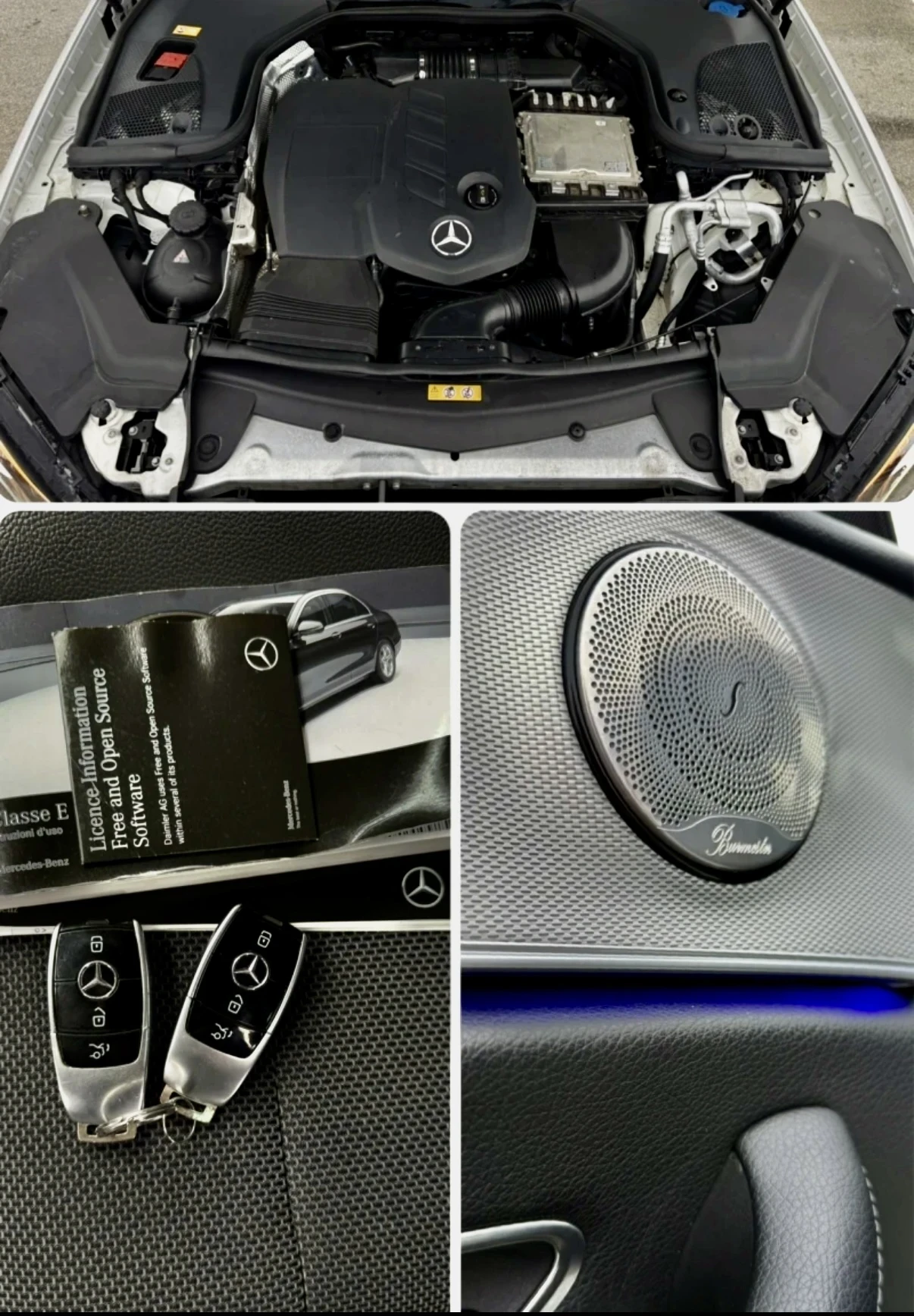 Mercedes-Benz E 220 194��./ 9G/ EURO 6B/ BURMESTER/ CAMERA/ ������� | Mobile.bg � ����������� 14