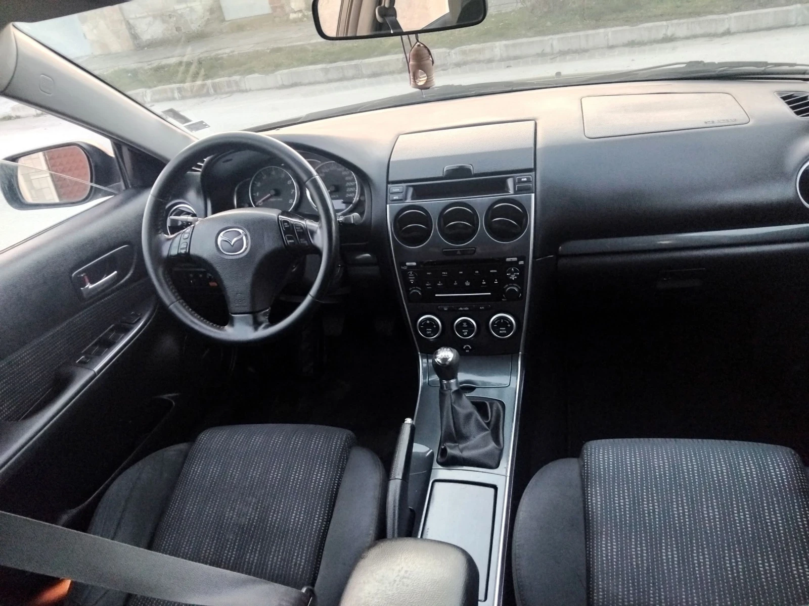 Mazda 6 2.0i147k+ КЛИМА 6скр+ ГАЗОВ ИНЖЕКЦИОН , снимка 12 - Автомобили и джипове - 53820818