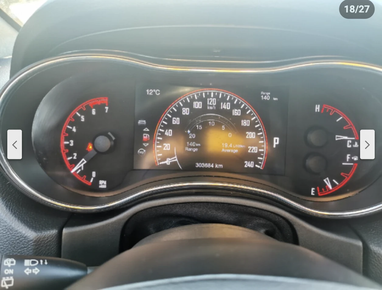 Dodge Durango R/T* 5.7* V8* 8ZF* ПОДГРЕВ* КАМЕРА* КЕЙЛЕС* LANE* , снимка 13 - Автомобили и джипове - 53839530