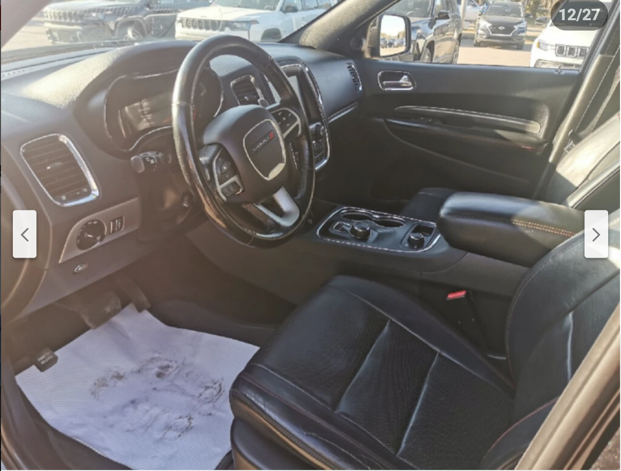 Dodge Durango R/T* 5.7* V8* 8ZF* ПОДГРЕВ* КАМЕРА* КЕЙЛЕС* LANE* , снимка 14 - Автомобили и джипове - 53839530