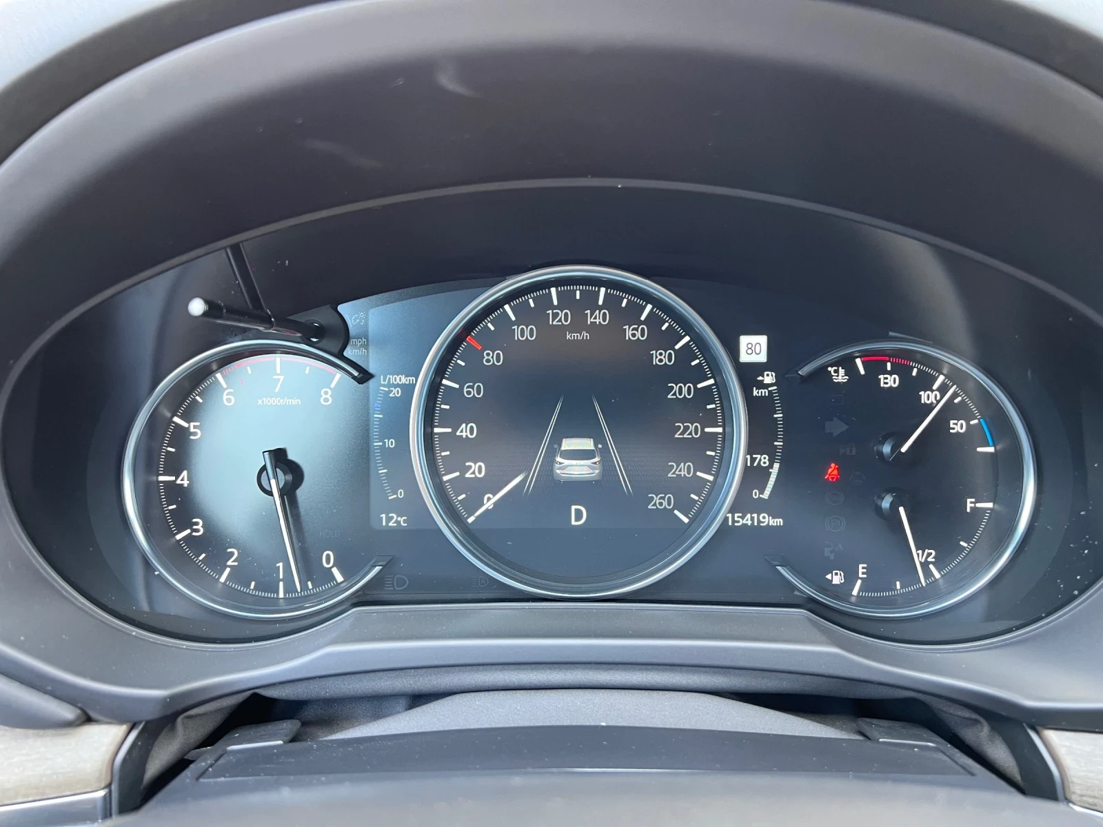 Mazda CX-5 2.5T* SIGNATURE* Обдухване* Дистроник* Хед Ъп, снимка 15 - Автомобили и джипове - 54250639