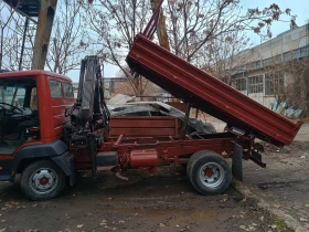 Mercedes-Benz 914 Самосвал с кран, снимка 1