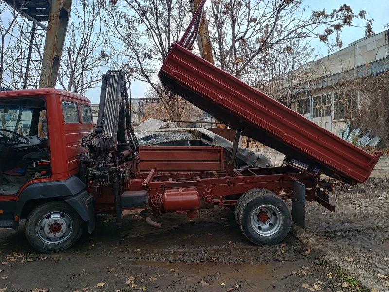 Mercedes-Benz 914 Самосвал с кран, снимка 1 - Камиони - 48247428