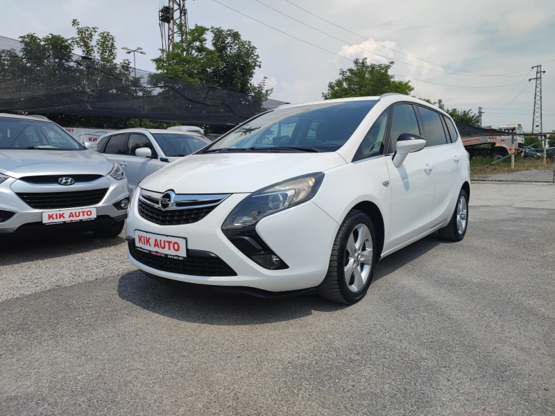 Opel Zafira 1.6 ECOMTURBO-150ks-6sk-7места- ПАРКТРОНИК, снимка 2 - Автомобили и джипове - 50573591