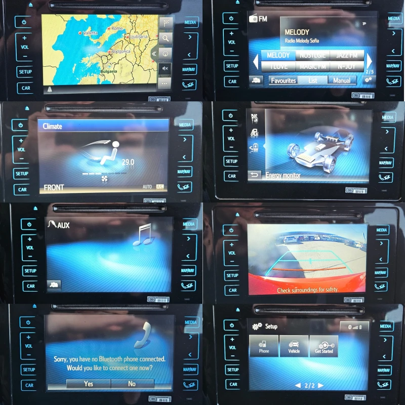 Toyota Auris 1.8I-Hybrid/136к.с/EDITION/LED/NAVI/БЛУТУТ/EURO 6, снимка 13 - Автомобили и джипове - 53111316