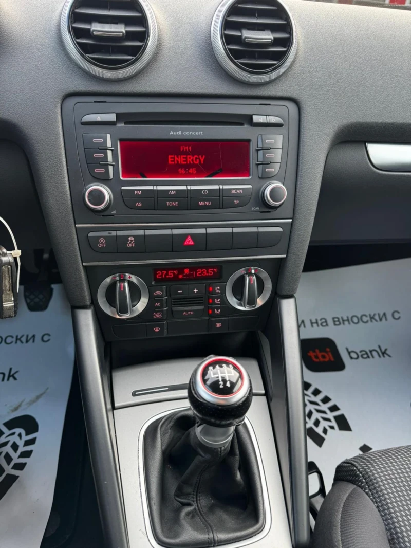 Audi A3 1.6 TDI, АВТОПИЛОТ, КЛИМАТРОНИК, FACELIFT , снимка 12 - Автомобили и джипове - 53265422