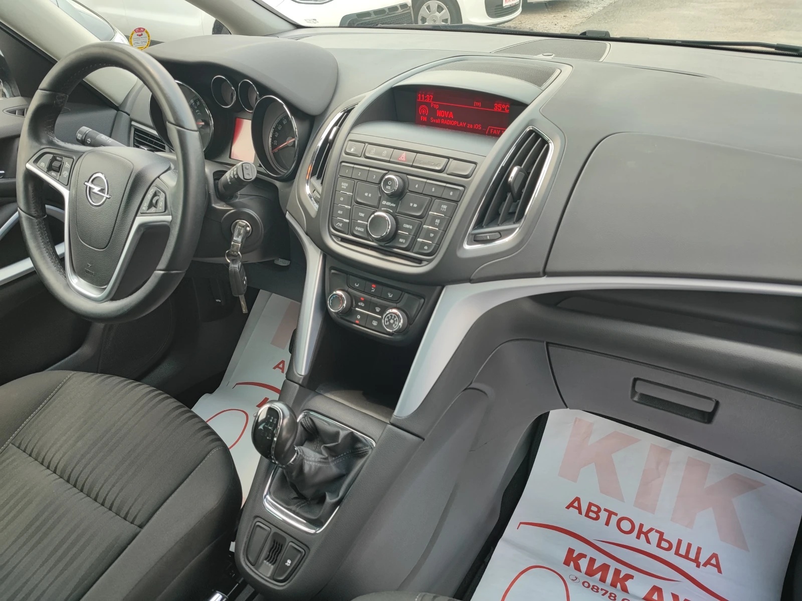 Opel Zafira 1.6 ECOMTURBO-150ks-6sk-7-  | Mobile.bg   13