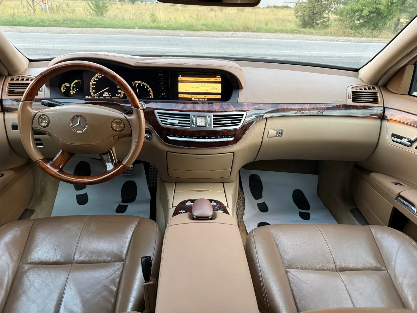 Mercedes-Benz S 320 CDI LONG S63 AMG OPTIC, снимка 11 - Автомобили и джипове - 55832230